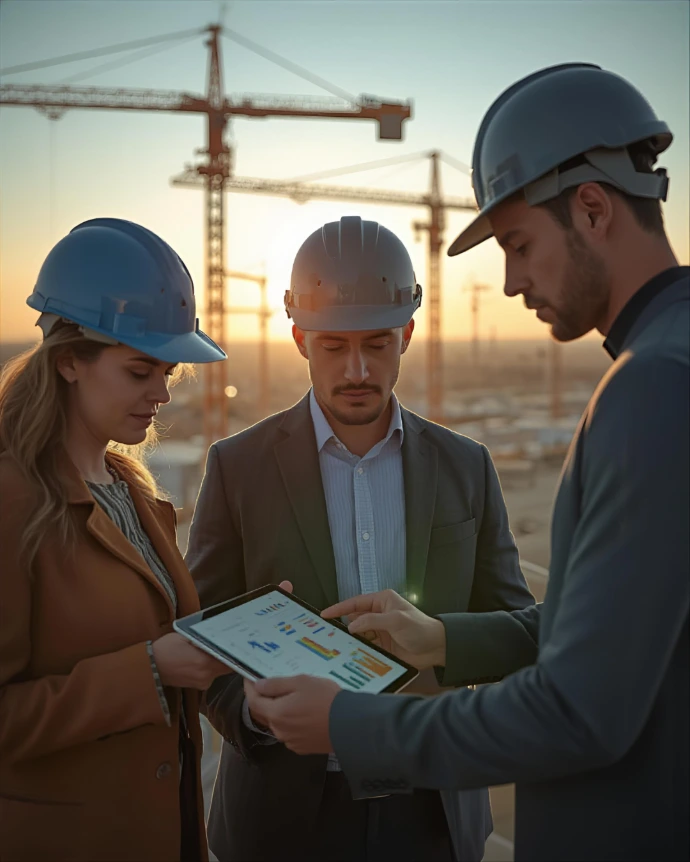 Construction project management and enterprise software systems for real estate